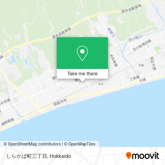 しらかば町三丁目 map