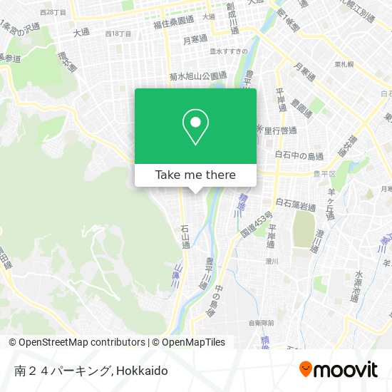 南２４パーキング map