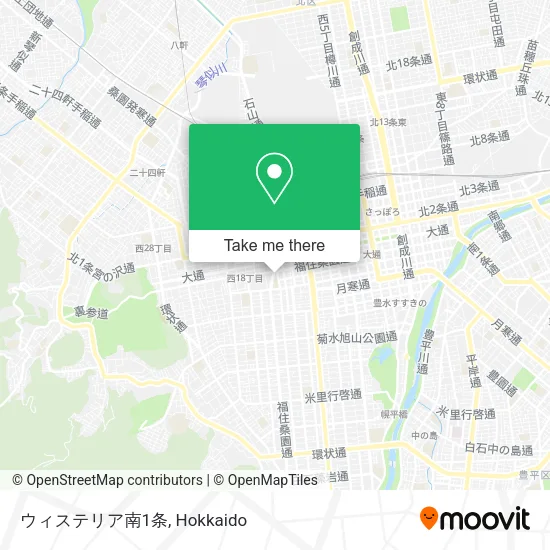 ウィステリア南1条 map
