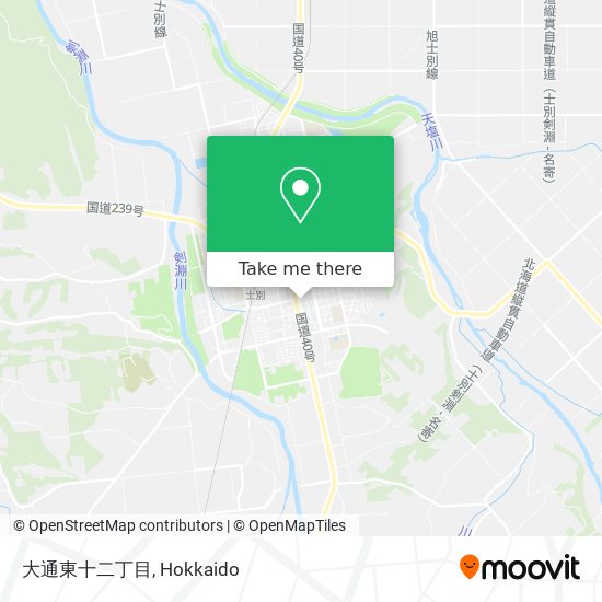大通東十二丁目 map