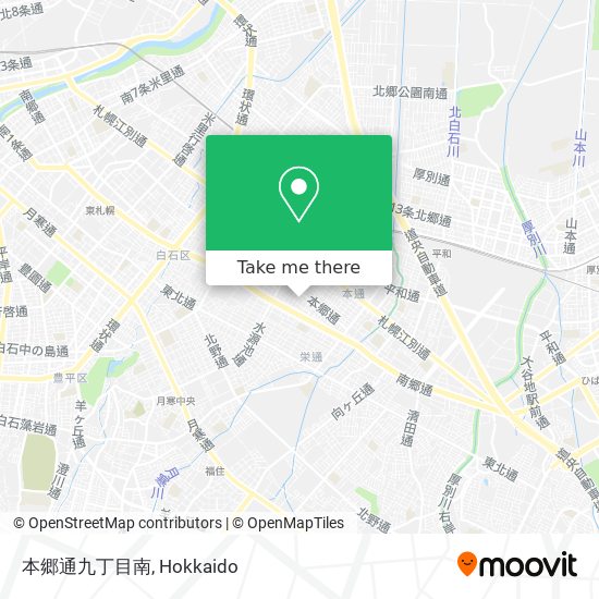 本郷通九丁目南 map