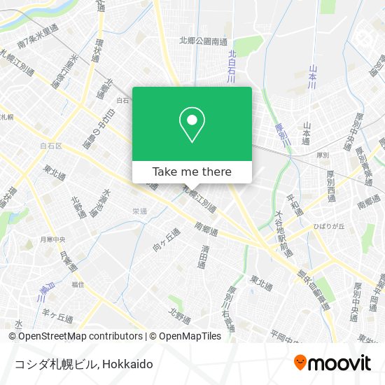 コシダ札幌ビル map