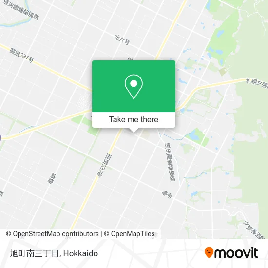 Asahi Town South 3rd Chome map
