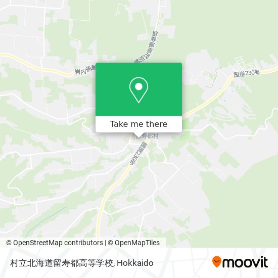 村立北海道留寿都高等学校 map