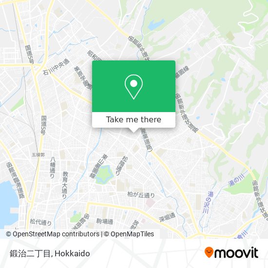 鍛治二丁目 map
