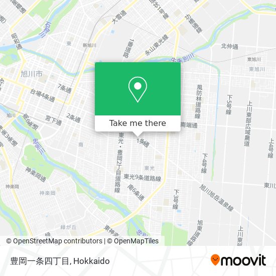 豊岡一条四丁目 map
