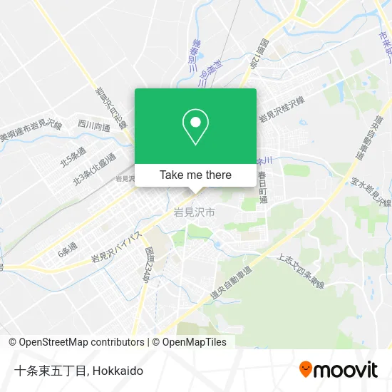 十条東五丁目 map