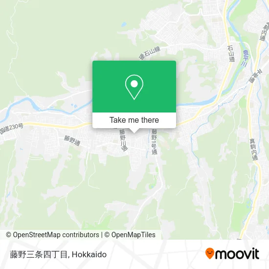 藤野三条四丁目 map