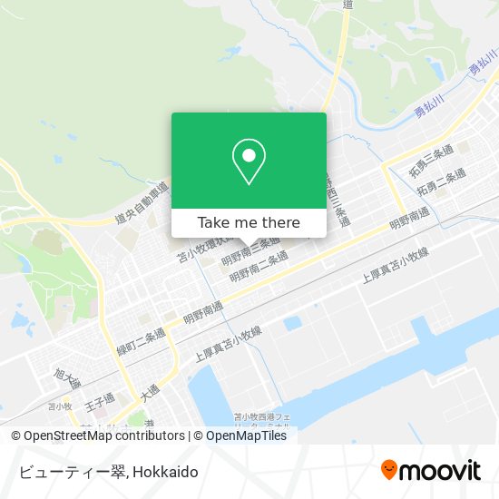 ビューティー翠 map