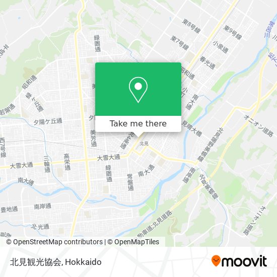 北見観光協会 map