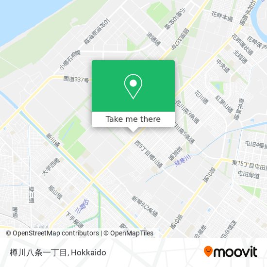 樽川八条一丁目 map