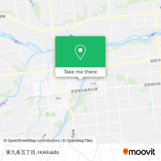東九条五丁目 map