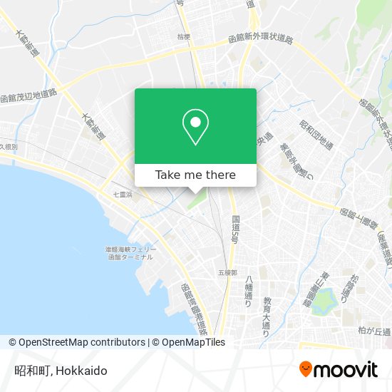 昭和町 map