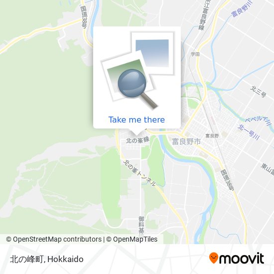 北の峰町 map