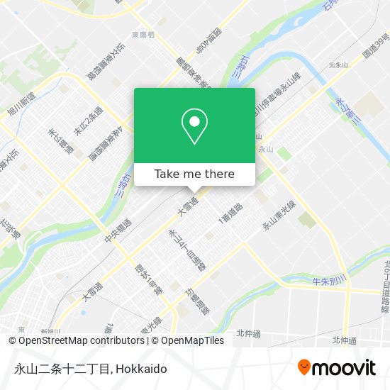 永山二条十二丁目 map