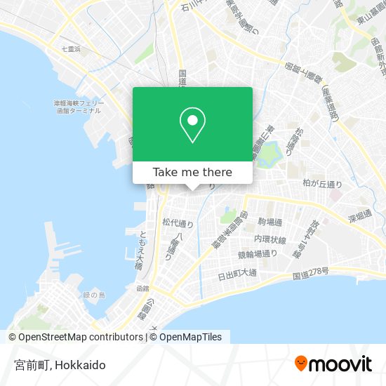 宮前町 map