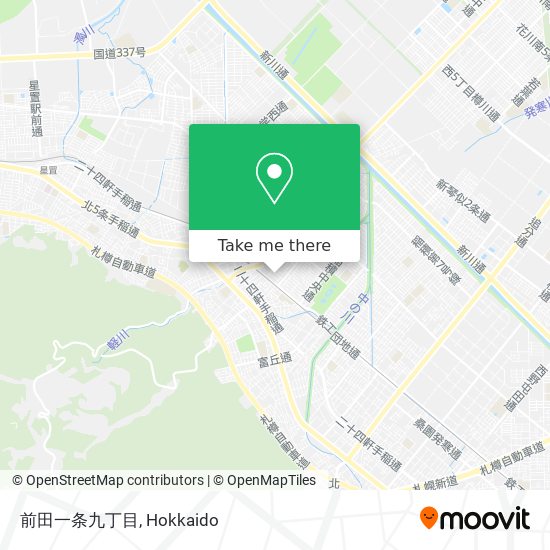 前田一条九丁目 map