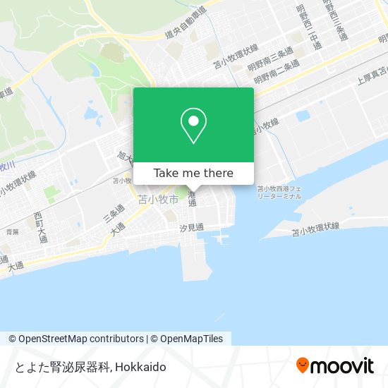 とよた腎泌尿器科 map