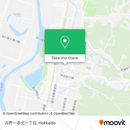 吉野一条北一丁目 map