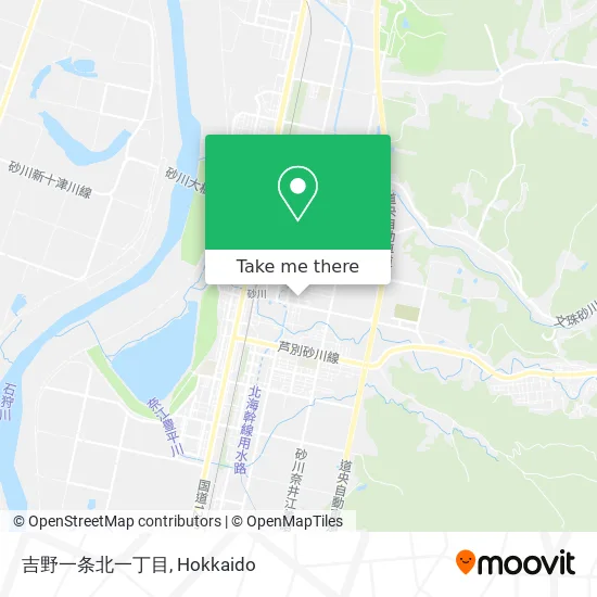 Yoshino First Street North First Chome map