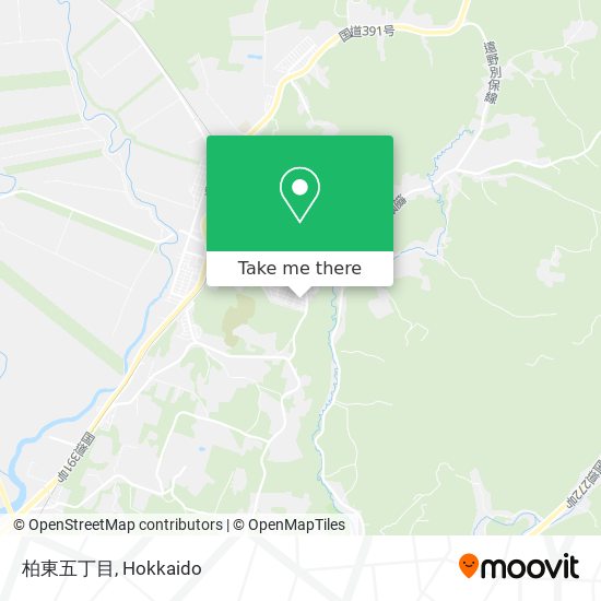 柏東五丁目 map