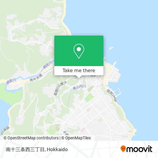 南十三条西三丁目 map