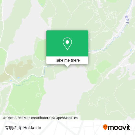 有明の滝 map