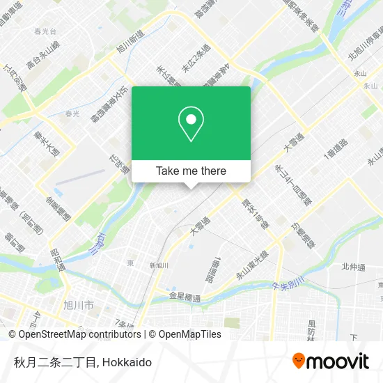 秋月二条二丁目 map