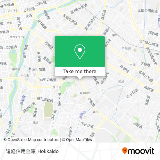 遠軽信用金庫 map