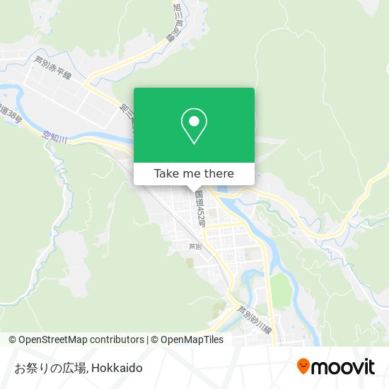 お祭りの広場 map