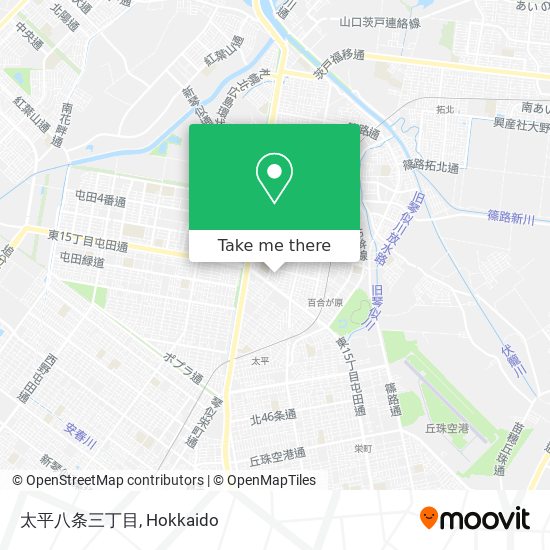太平八条三丁目 map