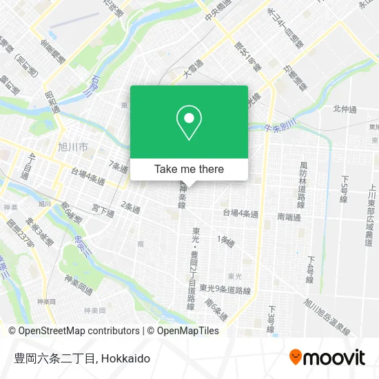 豊岡六条二丁目 map