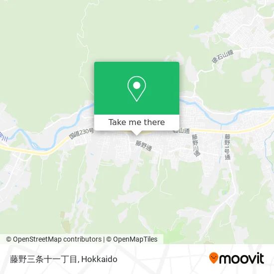 藤野三条十一丁目 map