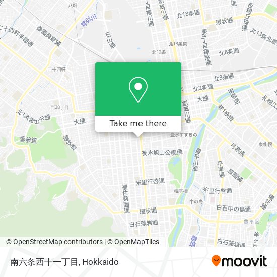 南六条西十一丁目 map