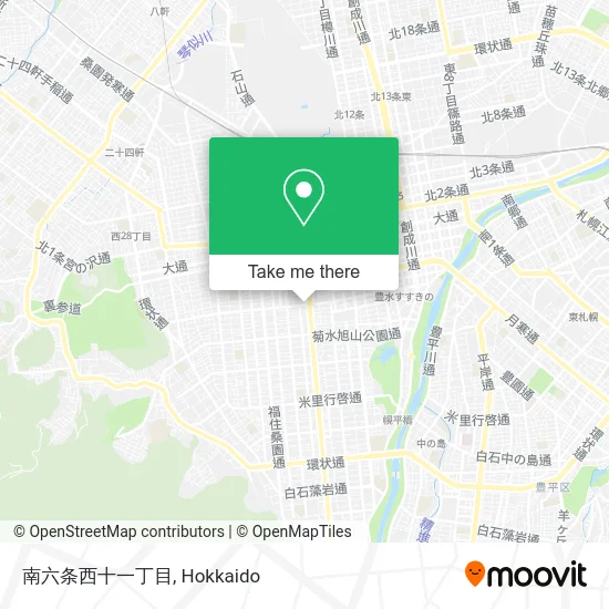 南六条西十一丁目 map