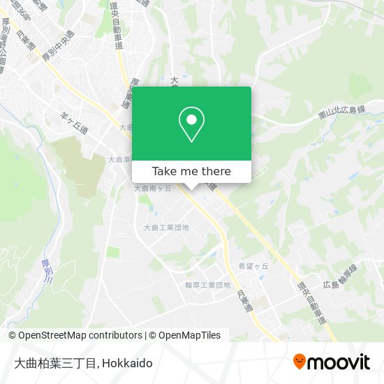 大曲柏葉三丁目 map
