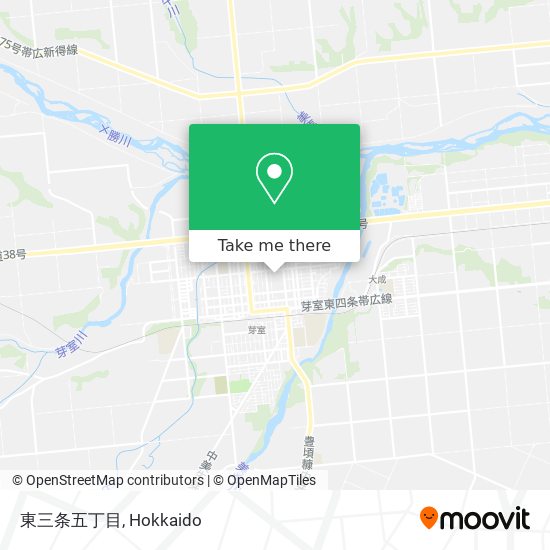 東三条五丁目 map