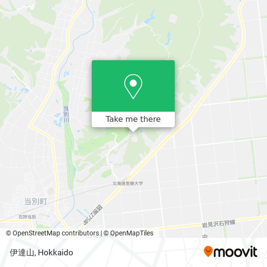 伊達山 map