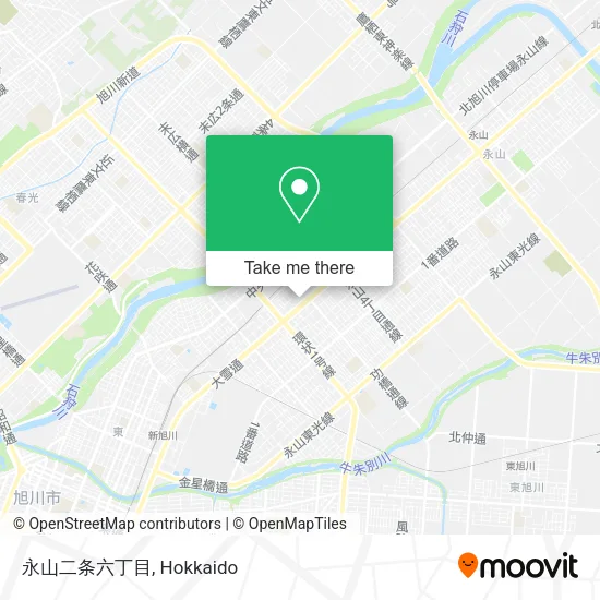 永山二条六丁目 map