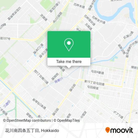 花川南四条五丁目 map