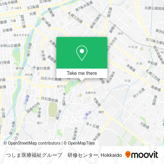 つしま医療福祉グループ　研修センター map