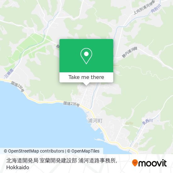 北海道開発局 室蘭開発建設部 浦河道路事務所 map