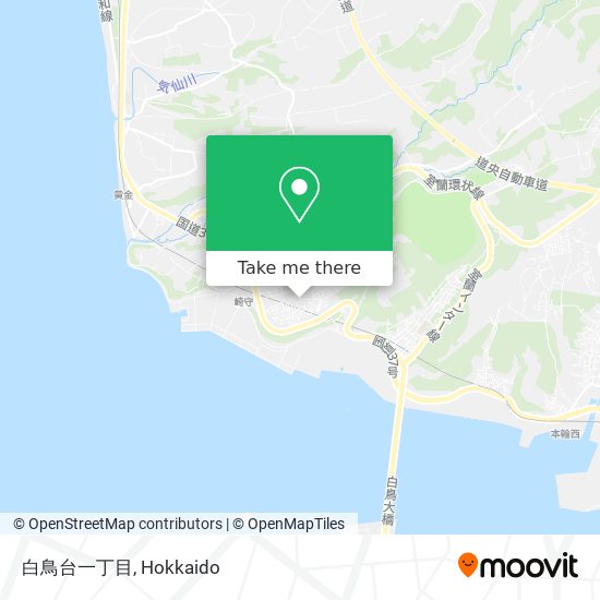 白鳥台一丁目 map