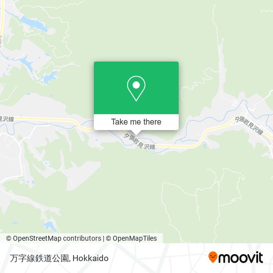 万字線鉄道公園 map