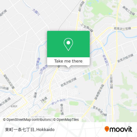 東町一条七丁目 map