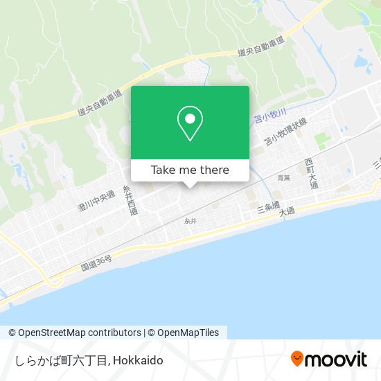 しらかば町六丁目 map
