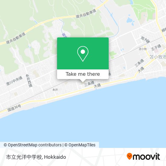 市立光洋中学校 map