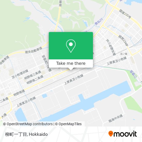 柳町一丁目 map