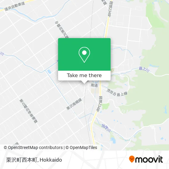 栗沢町西本町 map