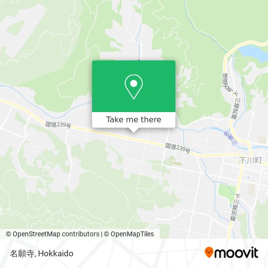 名願寺 map